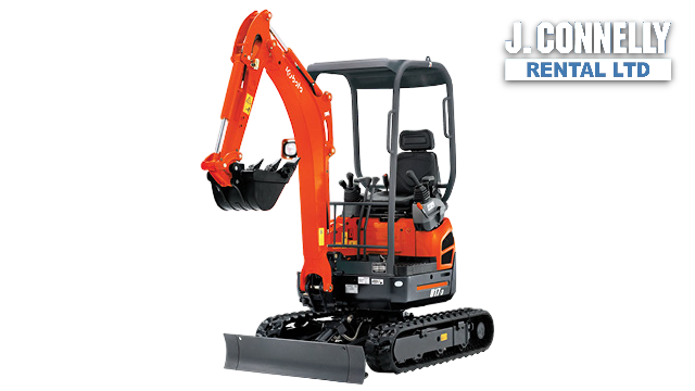 Mini-Excavatrices de 2 Tonnes Kubota U17 Zero-Tail