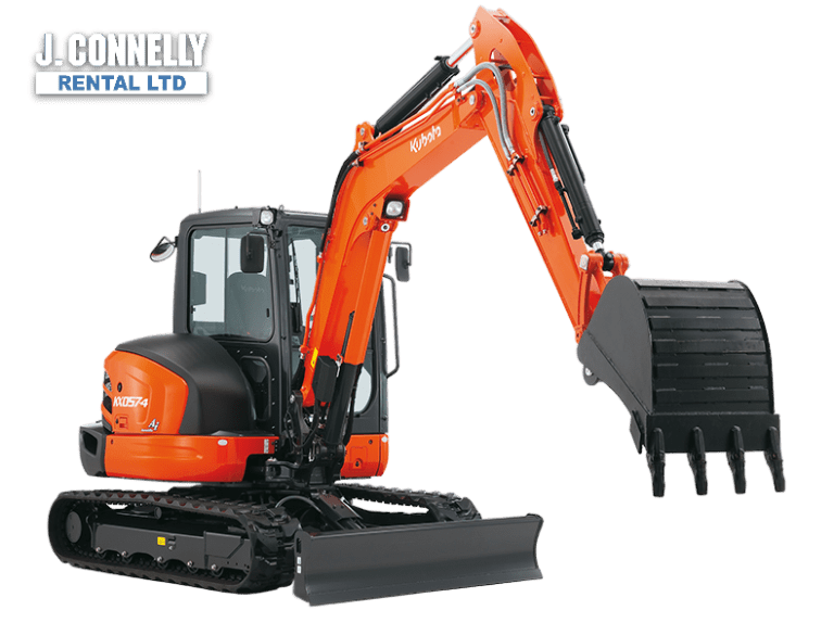 5-Ton Mini-Excavator – Kubota KX057-4