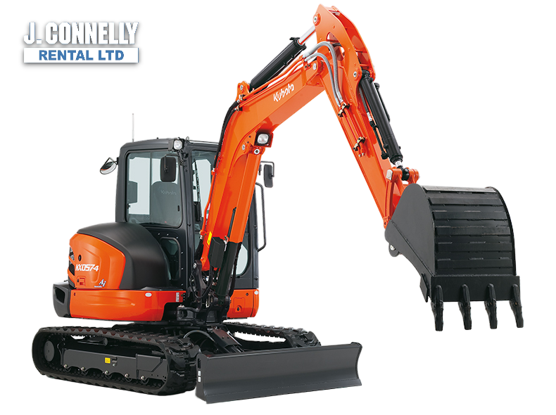 Mini-Excavatrices de 5 Tonnes Kubota KX057