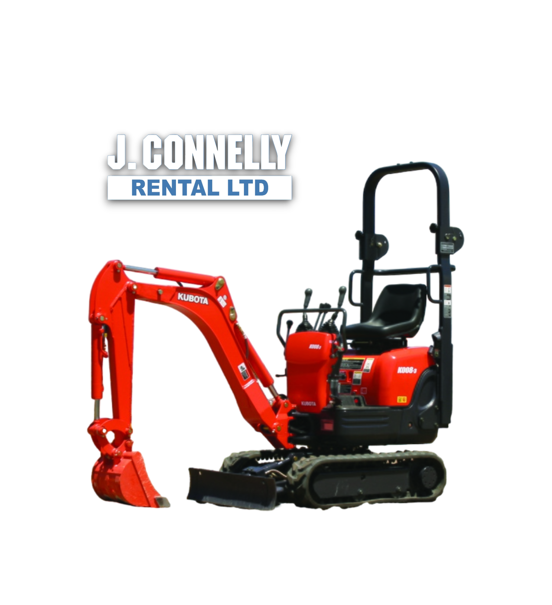 Mini-Excavatrices de 1 Tonne Kubota K008