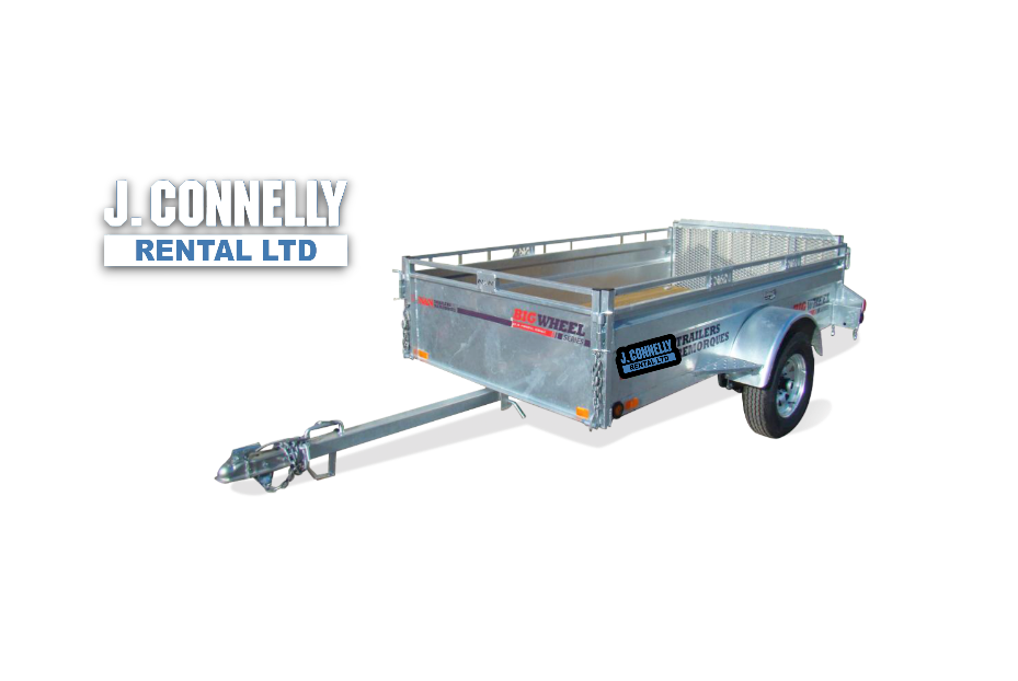 Galvanized Landscape Trailers