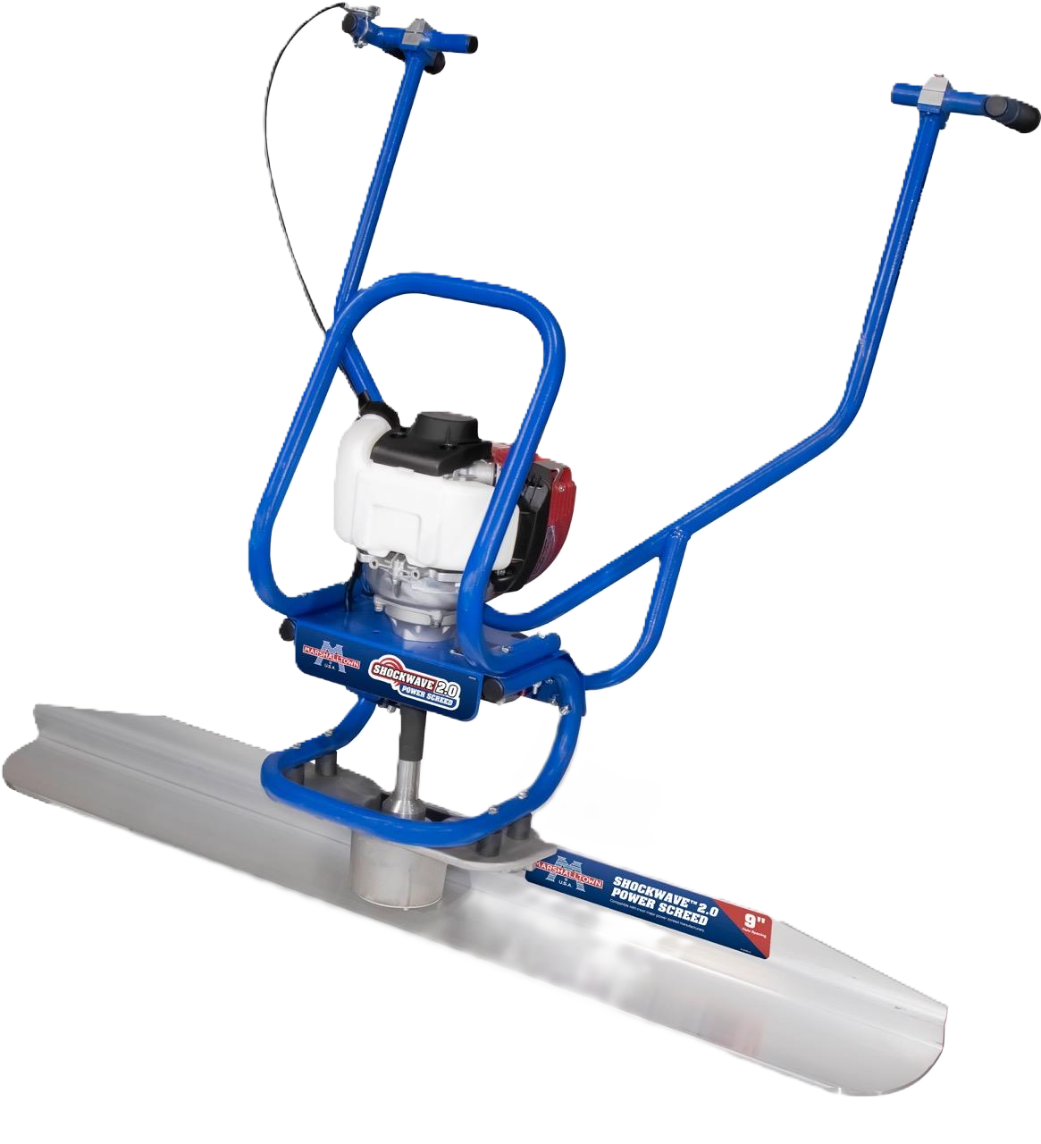 Règle Vibrante « Power Screed » Marshalltown Shockwave 2